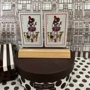 Henri Bendel Jokers in Display Frame - Black Deck